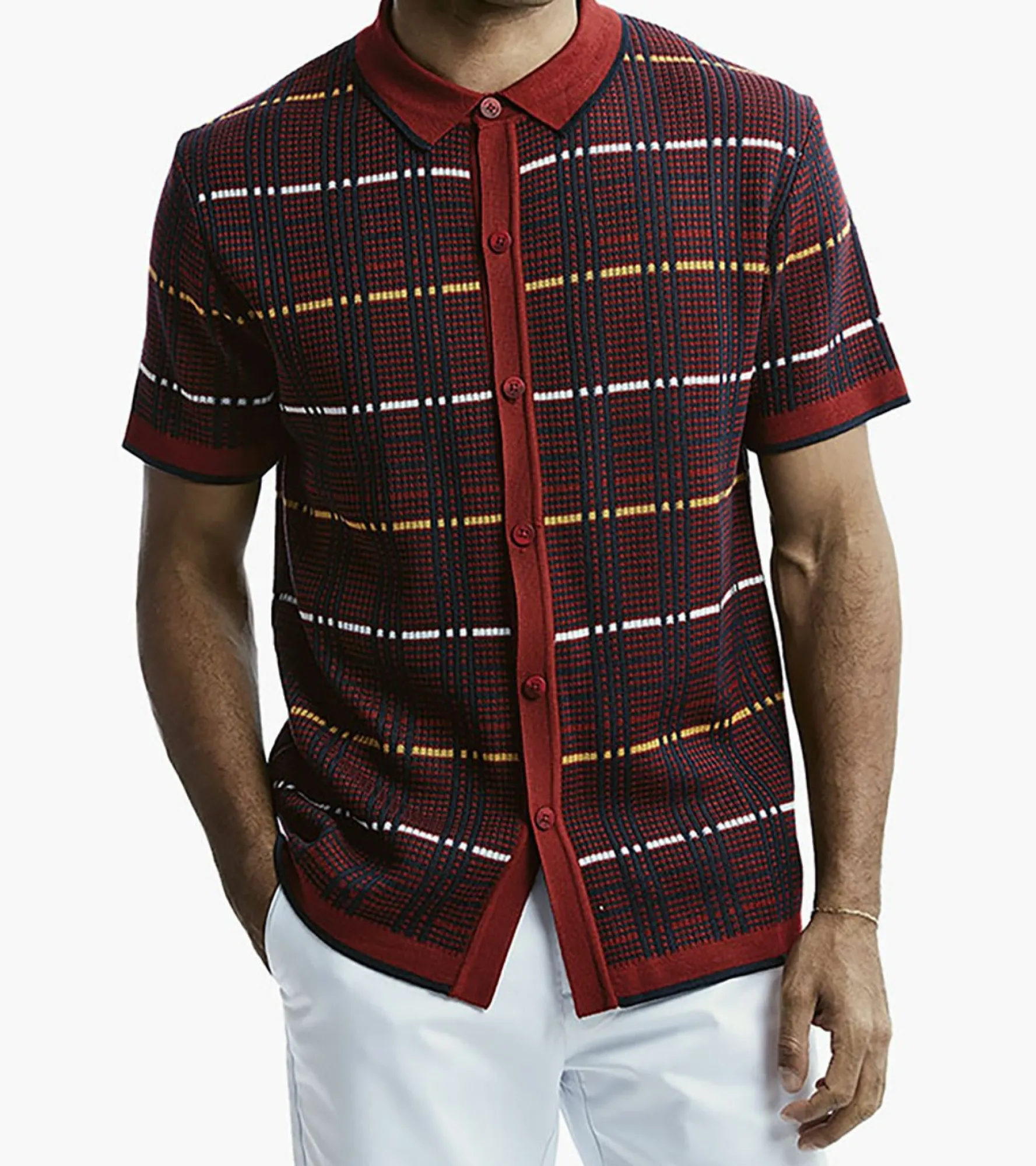 Stacy Adams Gibson Button Down Shirt