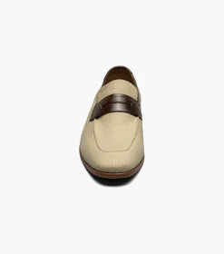 Stacy Adams Gill Moc Toe Saddle Slip On