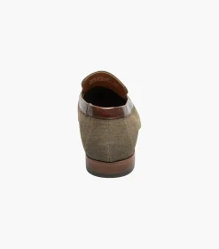 Stacy Adams Gill Moc Toe Saddle Slip On