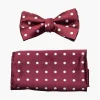 Stacy Adams Giroux Bow Tie & Hanky Set