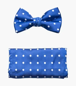 Stacy Adams Giroux Bow Tie & Hanky Set