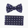 Stacy Adams Giroux Bow Tie & Hanky Set