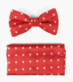 Stacy Adams Giroux Bow Tie & Hanky Set