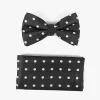 Stacy Adams Giroux Bow Tie & Hanky Set