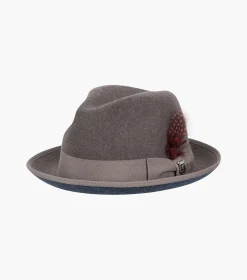 Stacy Adams Gt Fedora Provatoknit Pinch Front Hat