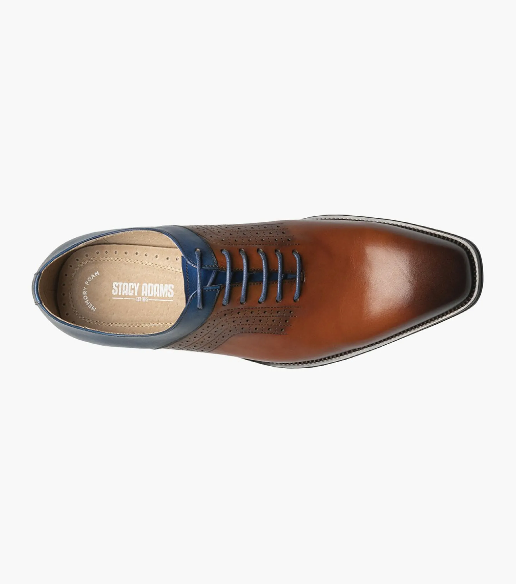 Stacy Adams Halloway Plain Toe Oxford