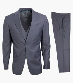 Stacy Adams Hoffman 3 Piece Vested Suit