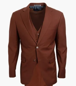 Stacy Adams Hoffman 3 Piece Vested Suit