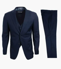 Stacy Adams Hoffman 3 Piece Vested Suit