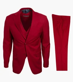 Stacy Adams Hoffman 3 Piece Vested Suit
