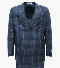 Stacy Adams Hopkins 3 Piece Vested Suit