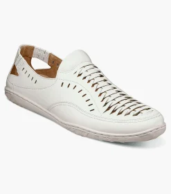 Stacy Adams Ibiza Woven Vamp Moc Toe Slip On