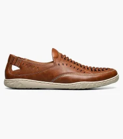 Stacy Adams Ibiza Woven Vamp Moc Toe Slip On
