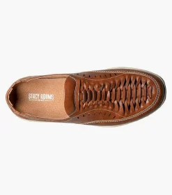 Stacy Adams Ibiza Woven Vamp Moc Toe Slip On