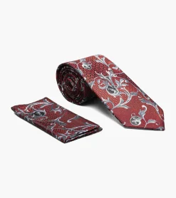 Stacy Adams Ignacio Tie & Hanky Set