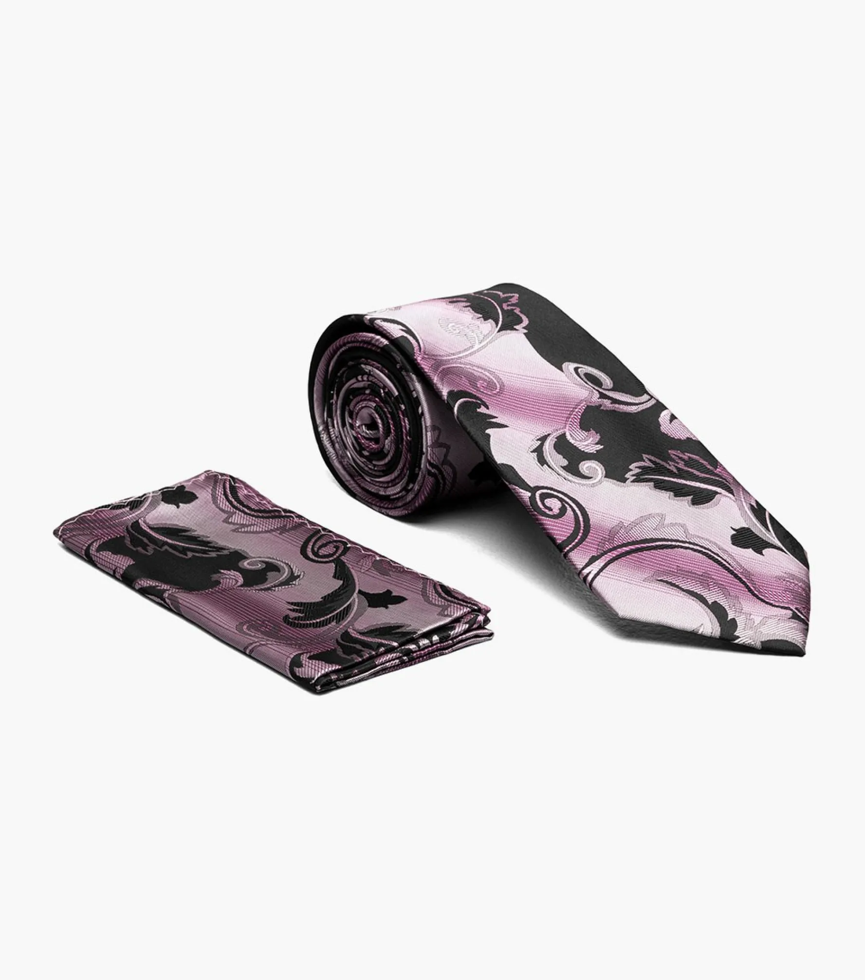 Stacy Adams Jeffery Tie & Hanky Set