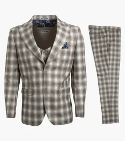 Stacy Adams Jordan 3 Piece Vested Suit