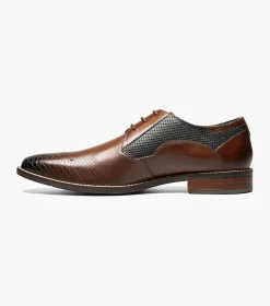 Stacy Adams Jovian Plain Toe Laser Oxford