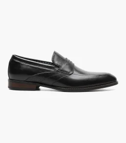 Stacy Adams Karnes Moc Toe Penny Slip On