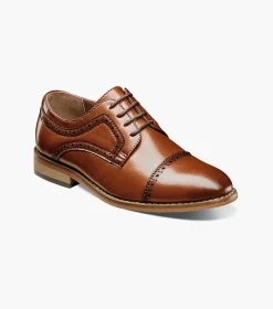 Stacy Adams Kids Dickinson Cap Toe Oxford