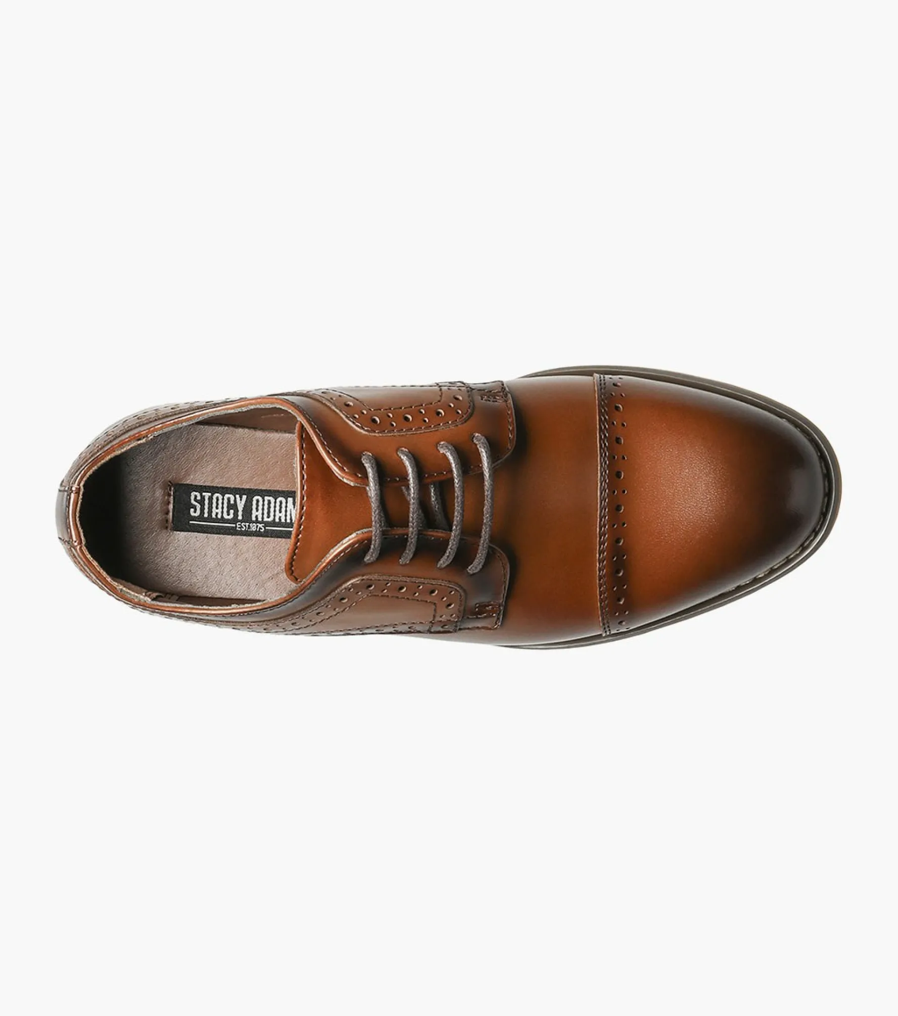 Stacy Adams Kids Dickinson Cap Toe Oxford