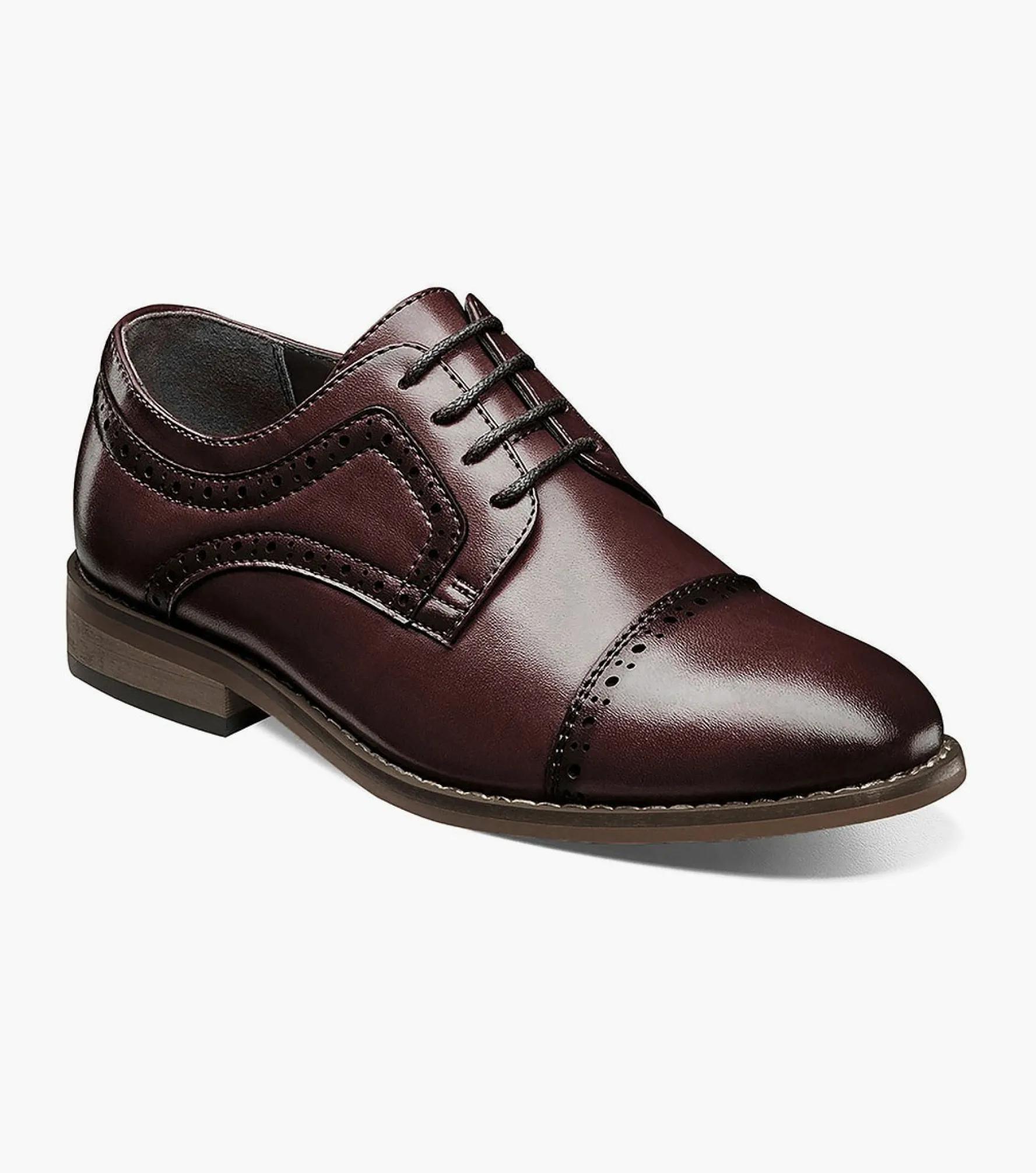 Stacy Adams Kids Dickinson Cap Toe Oxford