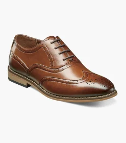 Stacy Adams Kids Dunbar Wingtip Oxford