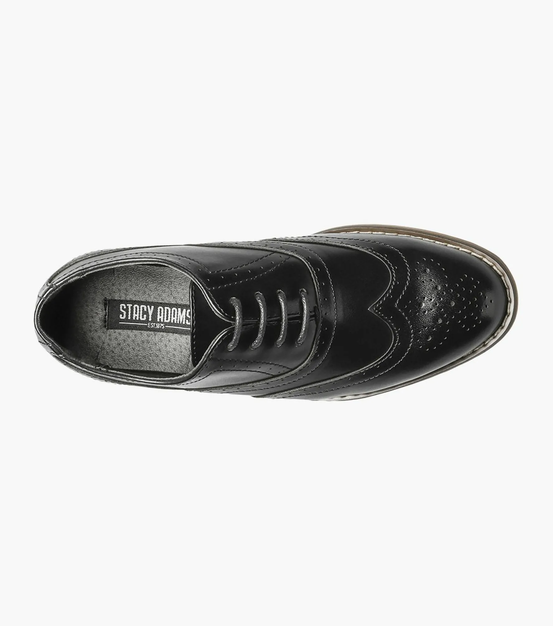 Stacy Adams Kids Dunbar Wingtip Oxford