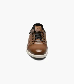 Stacy Adams Kids Halden Cap Toe Elastic Lace Up