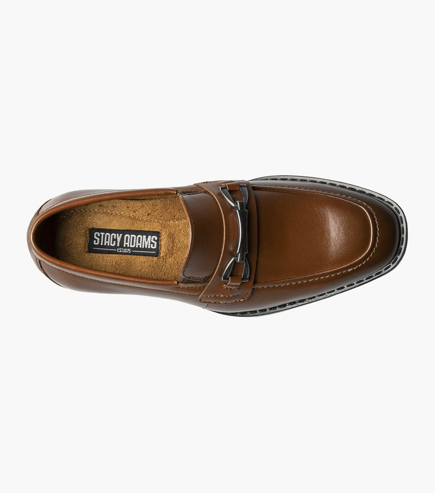 Stacy Adams Kids Kaylor Moc Toe Bit Slip On
