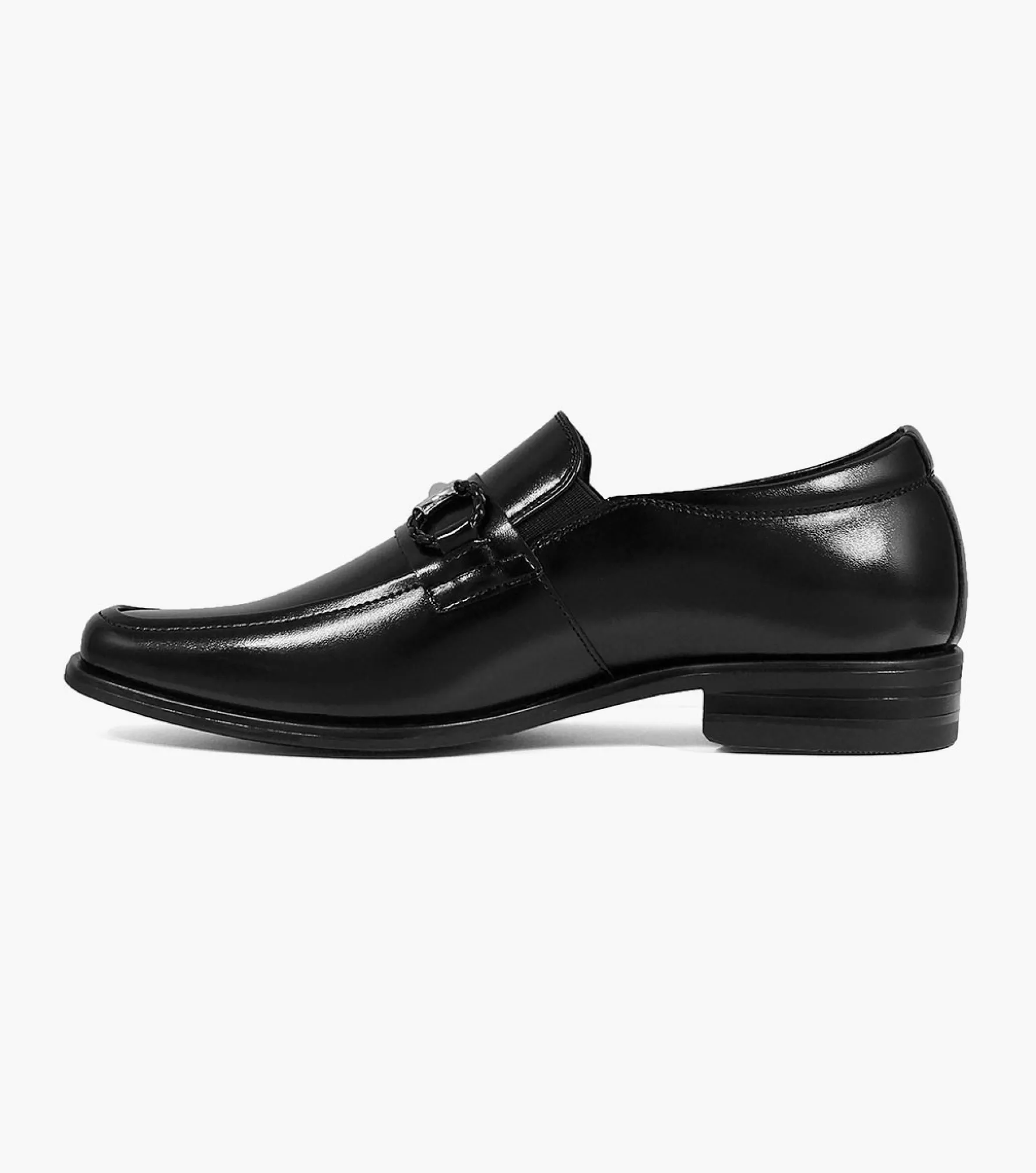 Stacy Adams Kids Pierce Moc Toe Bit Slip On