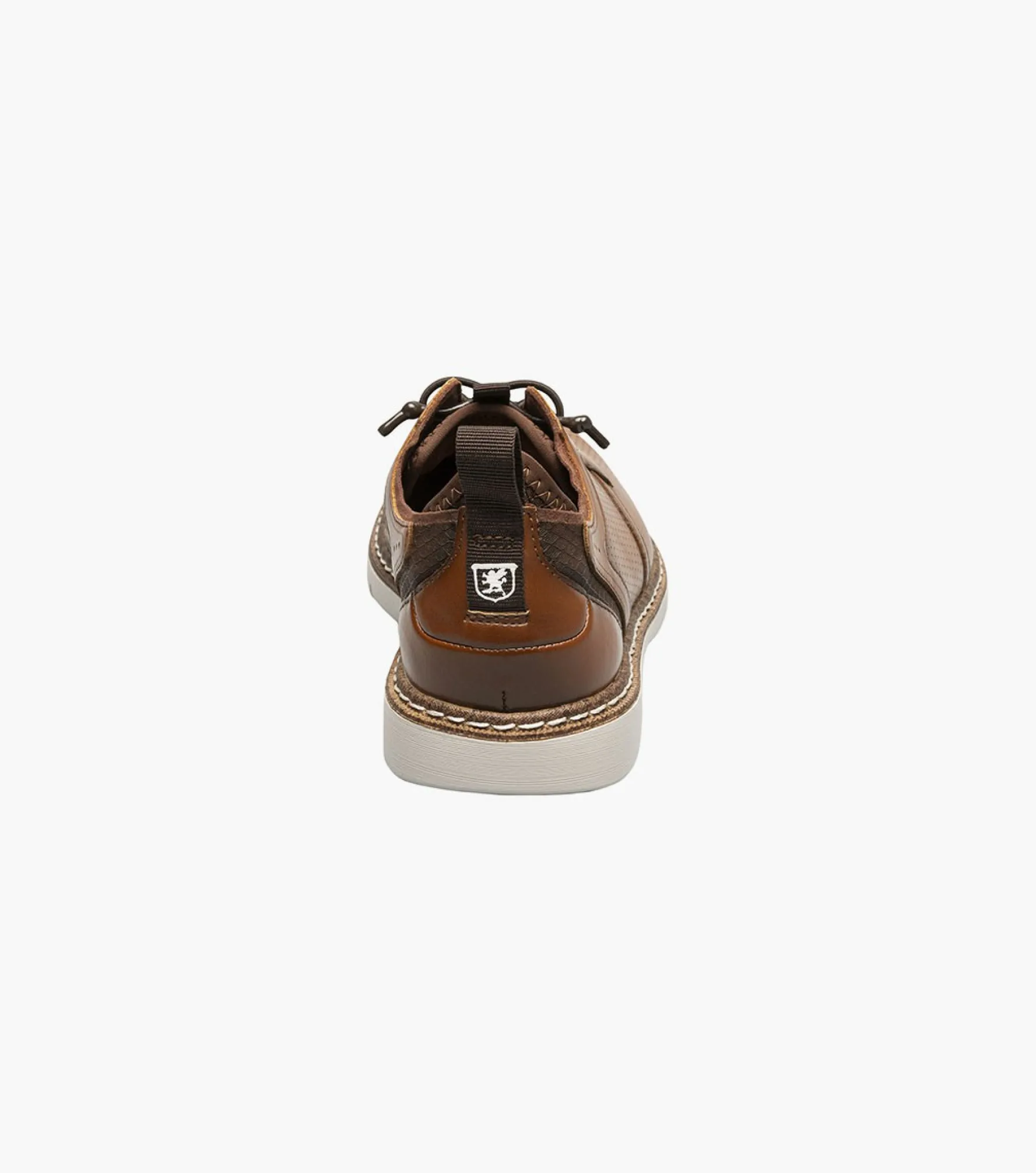 Stacy Adams Kids Sync Plain Toe Elastic Lace Up