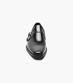 Stacy Adams Kilgore Plain Toe Double Monk Strap