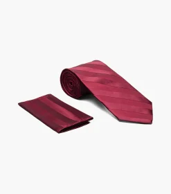 Stacy Adams Liam Tie And Hanky Set