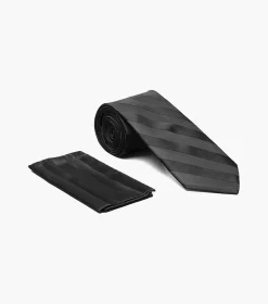 Stacy Adams Liam Tie And Hanky Set