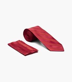 Stacy Adams Liam Tie And Hanky Set
