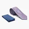 Stacy Adams Logan Skinny Tie & Hanky Set