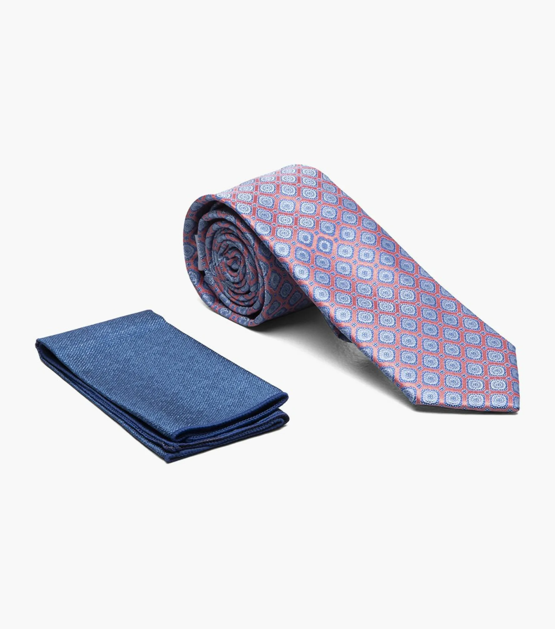 Stacy Adams Logan Skinny Tie & Hanky Set