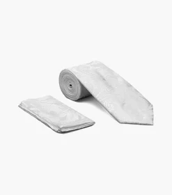 Stacy Adams Lucas Tie And Hanky Set