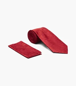 Stacy Adams Lucas Tie And Hanky Set