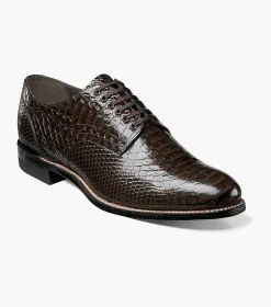 Stacy Adams Madison Anaconda Plain Toe Oxford