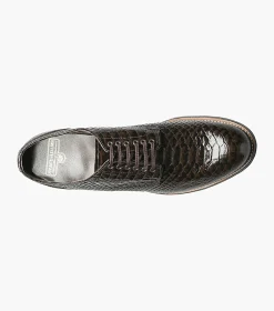 Stacy Adams Madison Anaconda Plain Toe Oxford