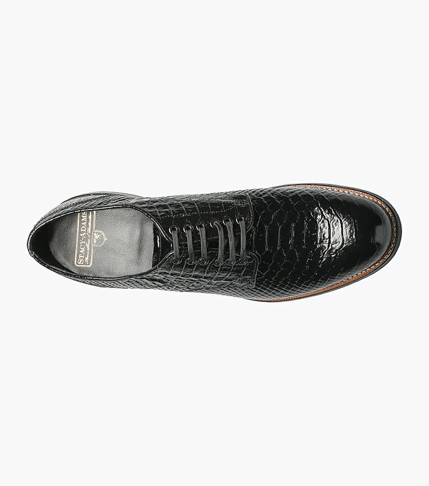 Stacy Adams Madison Anaconda Plain Toe Oxford