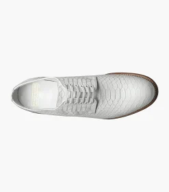 Stacy Adams Madison Anaconda Plain Toe Oxford