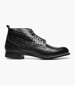 Stacy Adams Madison Anaconda Plain Toe Boot