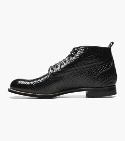 Stacy Adams Madison Anaconda Plain Toe Boot