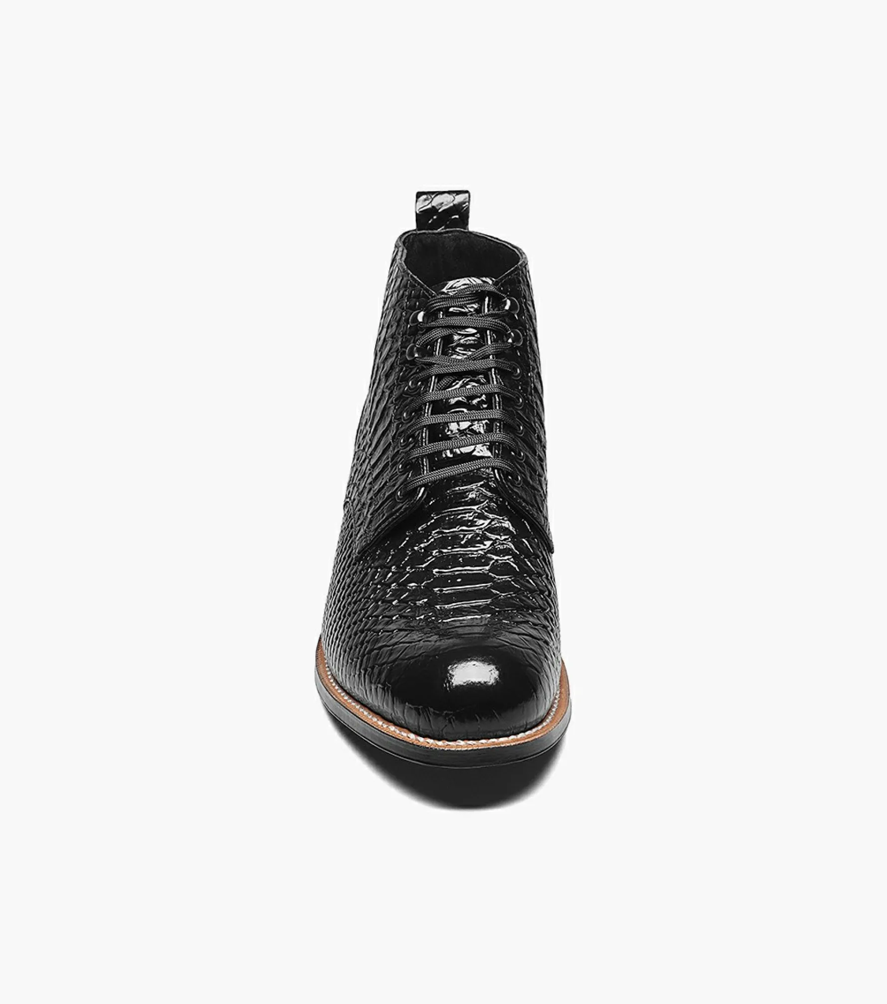 Stacy Adams Madison Anaconda Plain Toe Boot