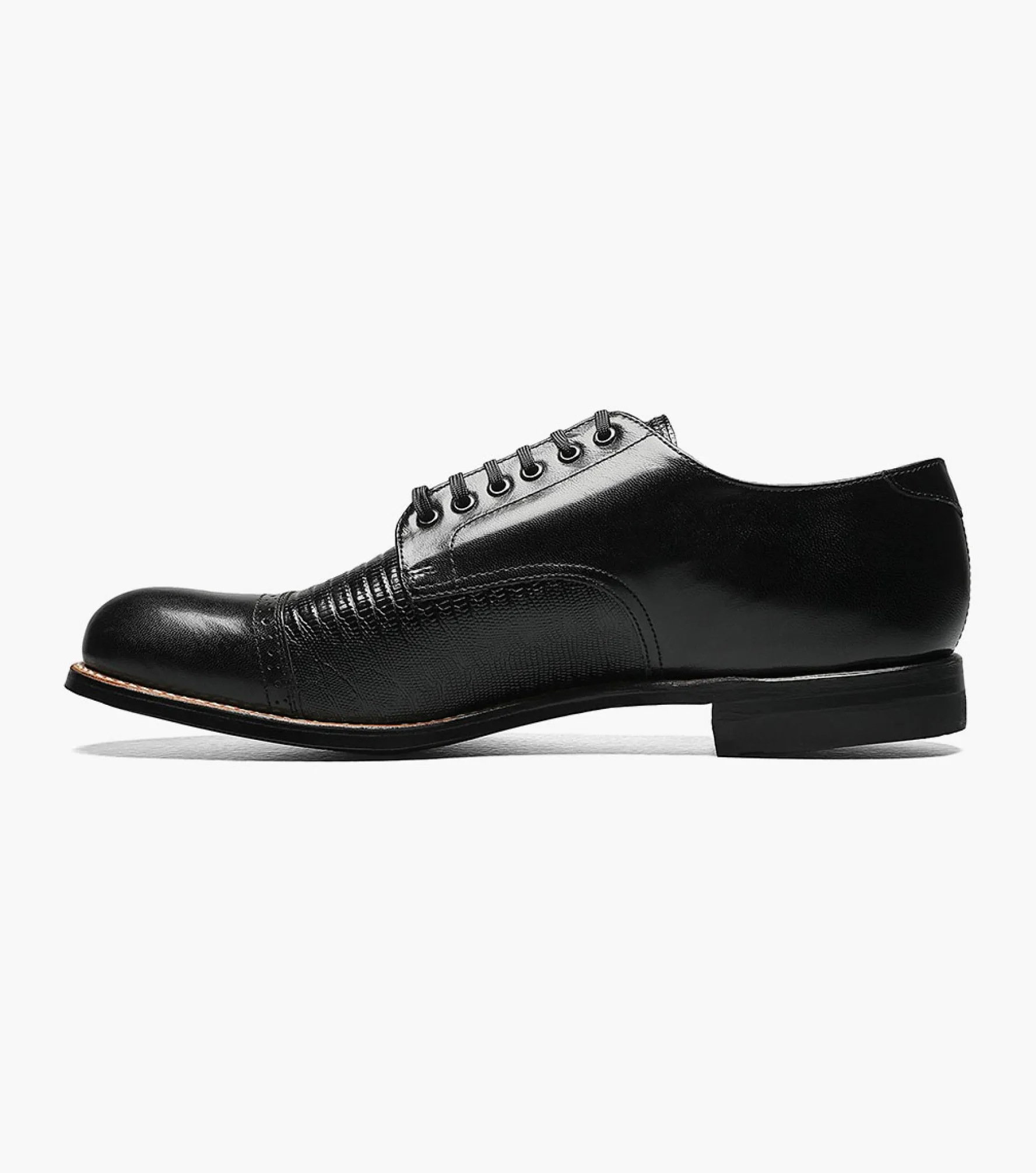 Stacy Adams Madison Lizard Cap Toe Oxford