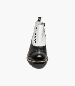 Stacy Adams Madison Spectator Spat Cap Toe Boot