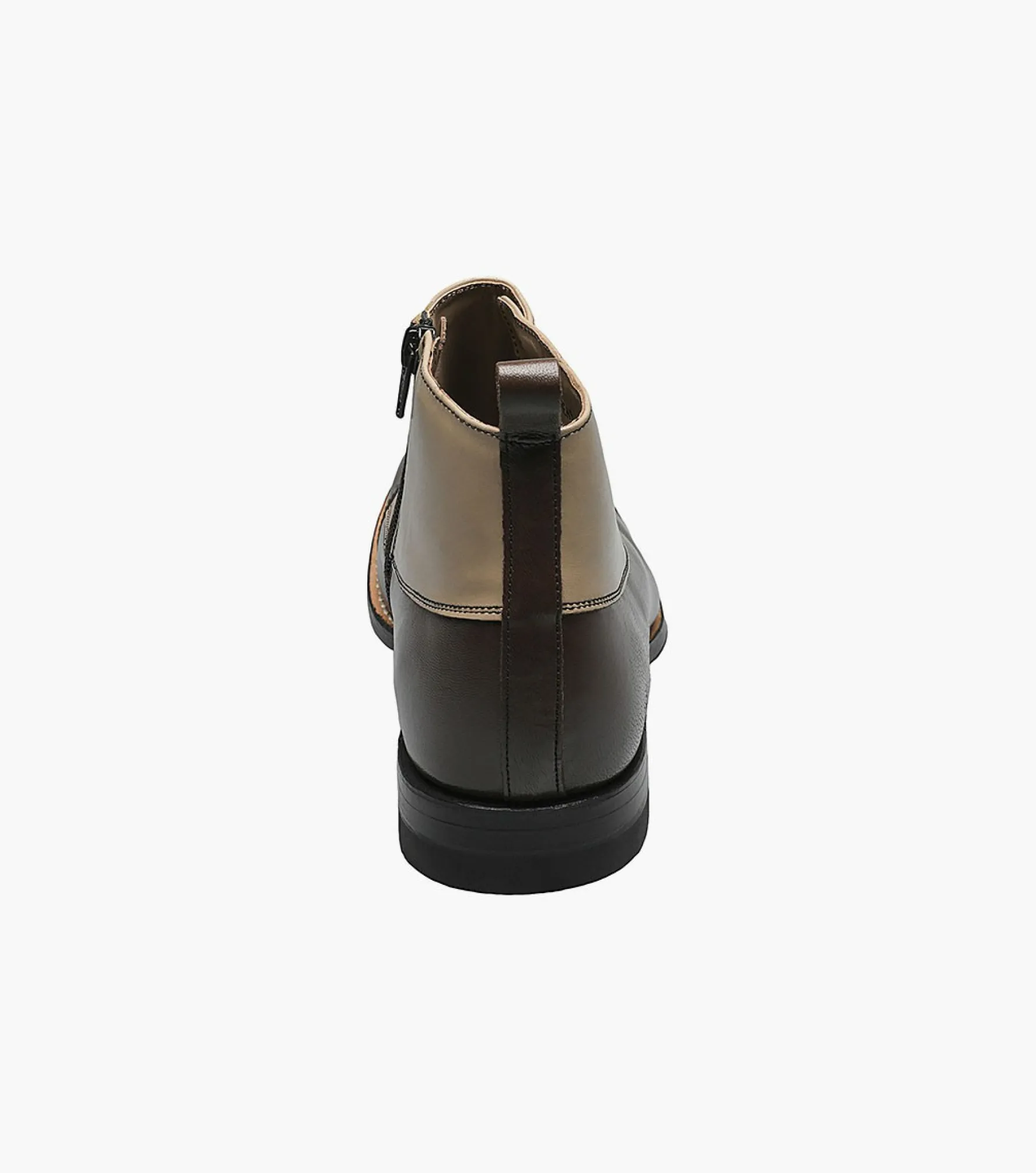 Stacy Adams Madison Spectator Spat Cap Toe Boot
